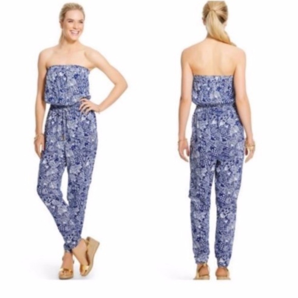 Lilly Pulitzer for Target strapless jumpsuit